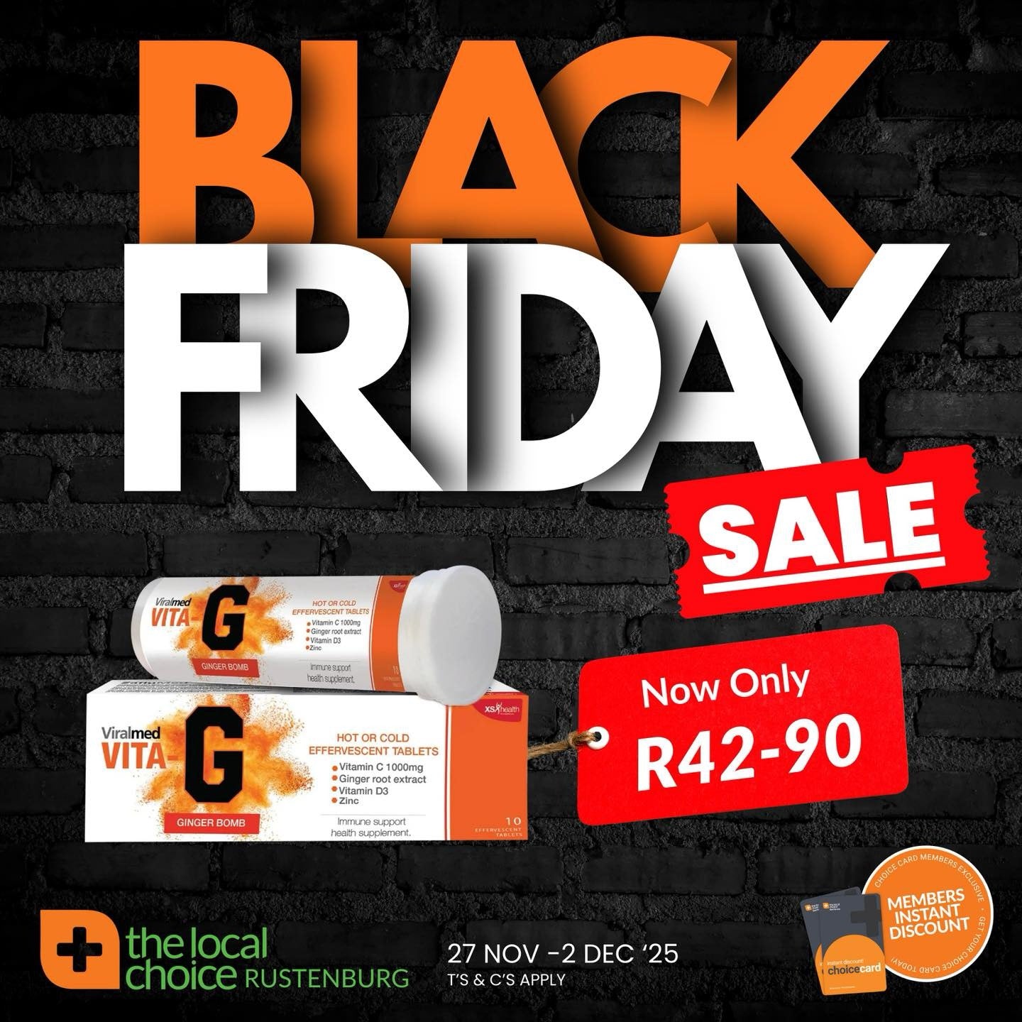 VIRALMED VITA G EFF TABS 10