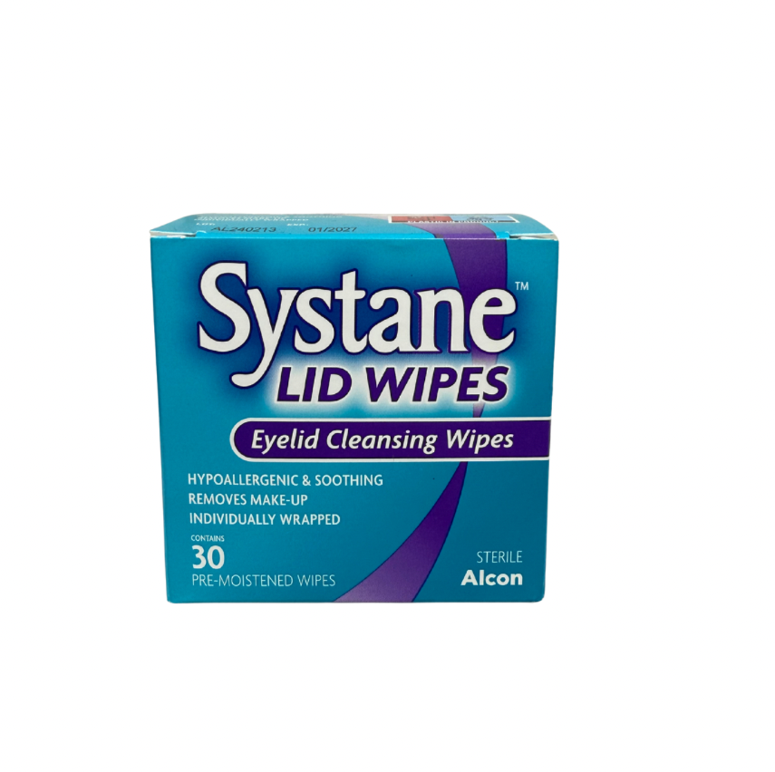 SYSTANE LID WIPES 30